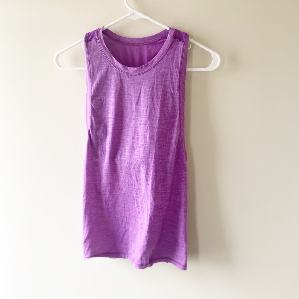 Lululemon Purple Tank w/ Sports Bra M